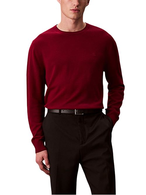 Maglioncino 100% lana merino Calvin Klein | LV04LB305GVAQ